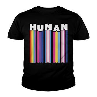 Lgbt Human Design For A Pride Ally Youth T-shirt - Thegiftio UK