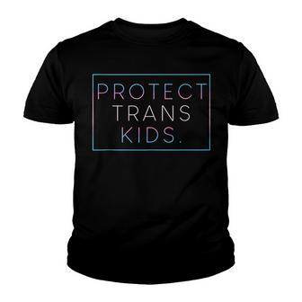 Lgbtq Support Protect Trans Kid Lgbt Pride Youth T-shirt - Seseable