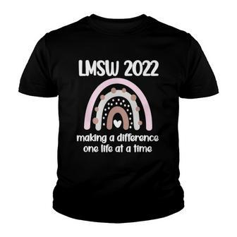 Lmsw 2022 Licensed Master Social Worker Graduation Youth T-shirt | Mazezy
