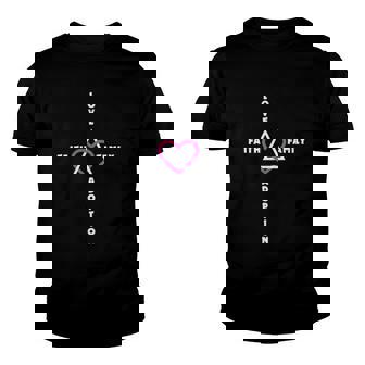 Love Faith Family Adoption Family Children Adoption Day Youth T-shirt | Mazezy