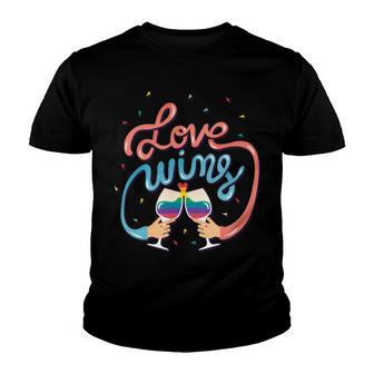 Love Wins 389 Trending Shirt Youth T-shirt | Favorety CA