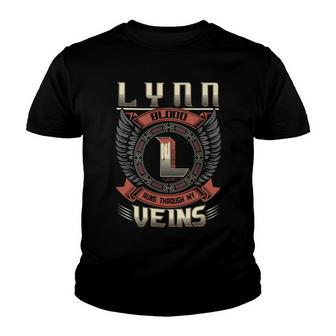 Lynn Blood Run Through My Veins Name V6 Youth T-shirt - Seseable