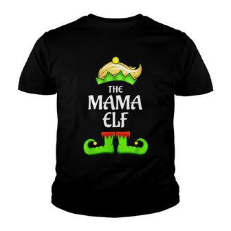 Mama Elf Matching Group Xmas Funny 511 Shirt Youth T-shirt | Favorety DE