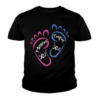 Mama Papa 50 Bafeet Pregnant Maternity 504 Shirt Youth T-shirt | Favorety