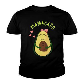 Mamacado Cute Avocado Pregnant Mom 502 Shirt Youth T-shirt | Favorety CA