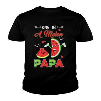 Matching Family One In A Melon Papa Youth T-shirt - Thegiftio UK