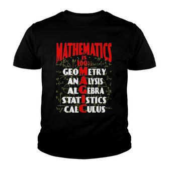 Mathematics It Is 100 Magic Awesome Youth T-shirt | Mazezy