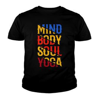 Mind Body Soul Yoga 114 Trending Shirt Youth T-shirt | Favorety UK