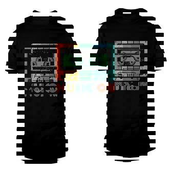 Mixtape Cassettes Music On Cassette 90S 80S Youth T-shirt | Mazezy