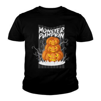 Monster Pumpkin Youth T-shirt | Favorety UK