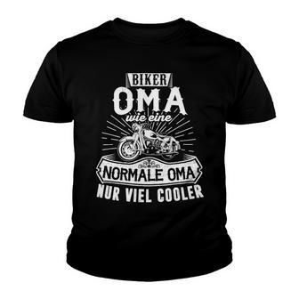 Motorcycle Grandma Motorcyclist Biker 500 Shirt Youth T-shirt | Favorety AU