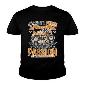 Motorcycle Passion Biker Cute Dreaming 488 Shirt Youth T-shirt | Favorety DE