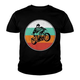 Motorcycle Racing Motorcycle Biker 484 Shirt Youth T-shirt | Favorety