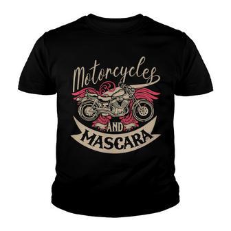 Motorcycles Mascara Moped Chopper 463 Shirt Youth T-shirt | Favorety CA