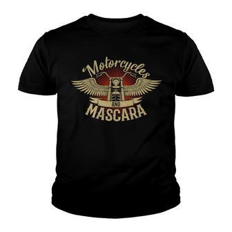 Motorcycles Mascara Moped Chopper 464 Shirt Youth T-shirt | Favorety UK