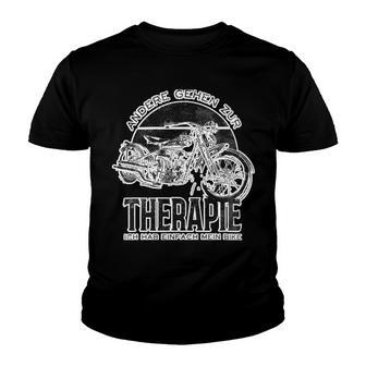 Motorcycles Therapy Ich Hab Einfach 462 Shirt Youth T-shirt | Favorety DE