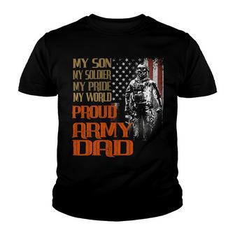 My Son Is A Soldier Hero Proud Army 708 Shirt Youth T-shirt | Favorety UK