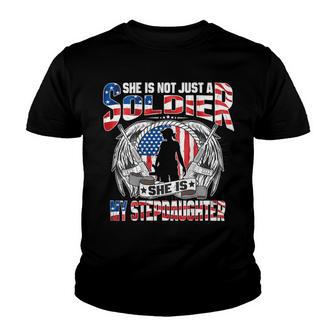 My Stepdaughter Is A Soldier Hero 683 Shirt Youth T-shirt | Favorety