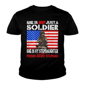 My Stepdaughter Is A Soldier Proud 682 Shirt Youth T-shirt | Favorety CA