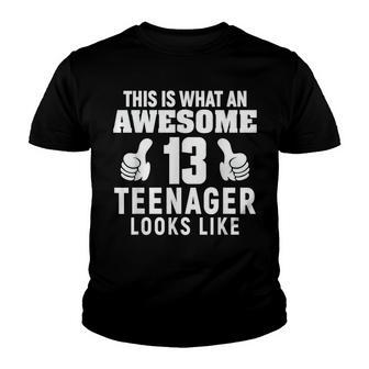 Nager Birthday 13 Years Old 13Th B-Day Funny Quote Youth T-shirt - Seseable