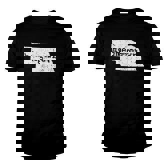 Nebraska Home State Homegrown Lincoln Ne Gift Youth T-shirt | Mazezy