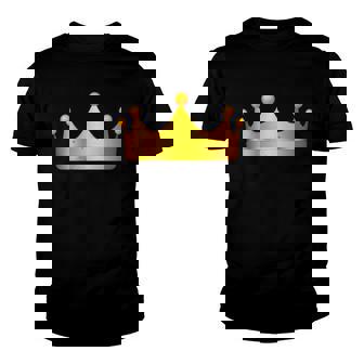 New King Crown Royalty Gift Youth T-shirt | Mazezy