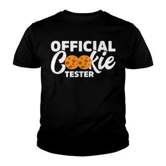 Official Cookie Tester Novelty Youth T-shirt - Thegiftio UK