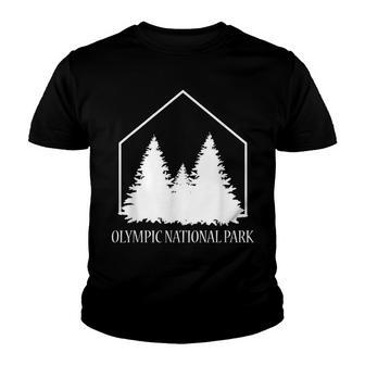 Olympic National Park-Washington Souvenir-Camping Youth T-shirt - Thegiftio UK