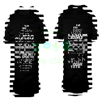 On Point We Stick Together Fun Back To School Teacher Cactus Youth T-shirt - Thegiftio