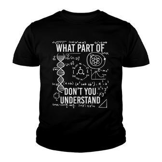Physics I Quantum Mechanics I Professor Of Chemistry Youth T-shirt | Mazezy