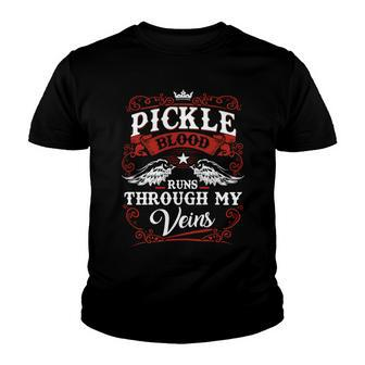 Pickle Name Shirt Pickle Family Name Youth T-shirt - Monsterry UK