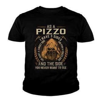 Pizzo Name Shirt Pizzo Family Name V2 Youth T-shirt - Monsterry UK