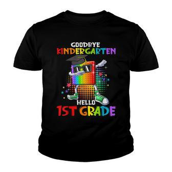 Pop It Goodbye Kindergarten Hello 1St Grade Graduation Youth T-shirt | Mazezy