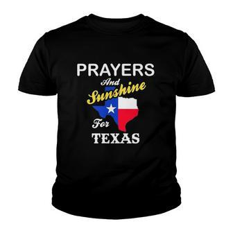 Prayers And Sunshine For Texas Pray For Uvalde Youth T-shirt | Mazezy DE