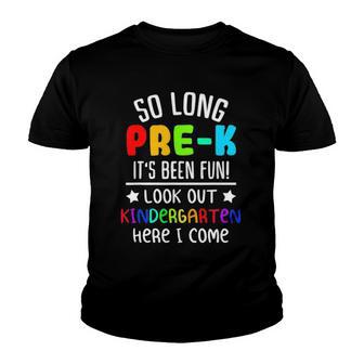 Pre-K Graduation Hello Kindergarten Class Of 2022 Kids Youth T-shirt | Mazezy