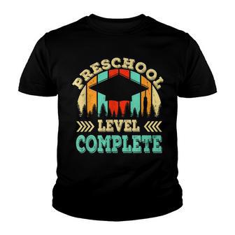 Preschool Level Complete Class Of 2022 Graduation Grad Youth T-shirt - Thegiftio UK