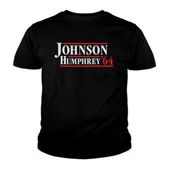 President Lyndon B Johnson 1964 - Retro 4Th Of July Youth T-shirt - Thegiftio UK