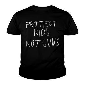Protect Kids Not Guns V2 Youth T-shirt | Mazezy