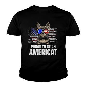 Proud To Be An Americat Youth T-shirt - Thegiftio UK