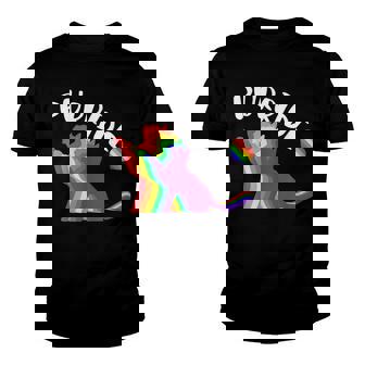 Purride Gay Pride Cat Pride Cat Cat Lgbtq Youth T-shirt | Mazezy