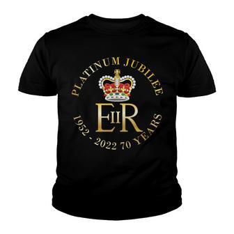 Queens Platinum Jubilee V2 Youth T-shirt | Favorety DE