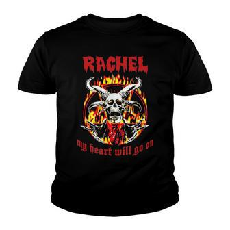 Rachel Name Gift Rachel Name Halloween Gift Youth T-shirt - Seseable
