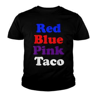 Red Blue Taco T Youth T-shirt - Thegiftio UK