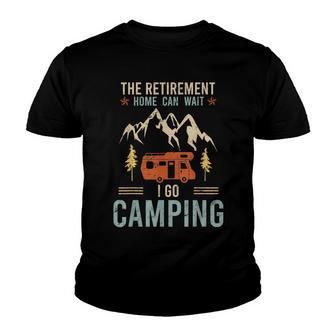 Renter Camping Gift Motorhome Camping Camper Youth T-shirt - Thegiftio UK