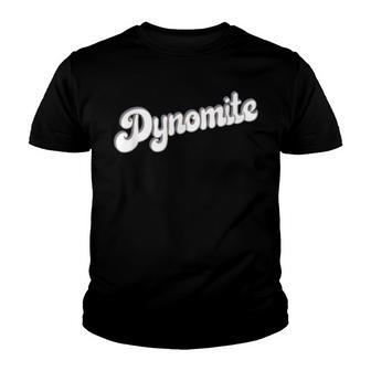 Retro 70S Dynomite Catchphrase Youth T-shirt - Thegiftio UK
