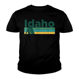 Retro Camping - Idaho Youth T-shirt - Thegiftio UK