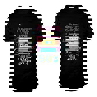 Retro Dance Party Disco Birthday Made In 80S Cassette Tape Youth T-shirt - Seseable