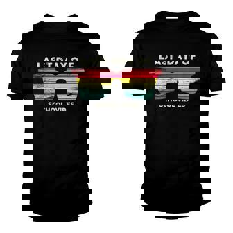 Retro Last Day Of School Vibes Graduation | Out For Summer Youth T-shirt | Mazezy