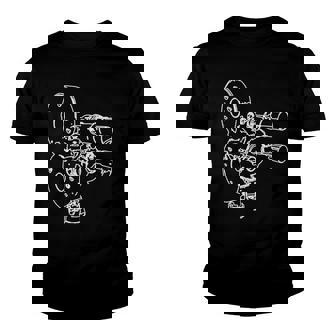Retro Movie Camera Vintage Old School Video Camera Youth T-shirt | Mazezy