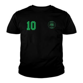 Retro Nigeria Football Jersey Nigerian Soccer Away Youth T-shirt | Mazezy